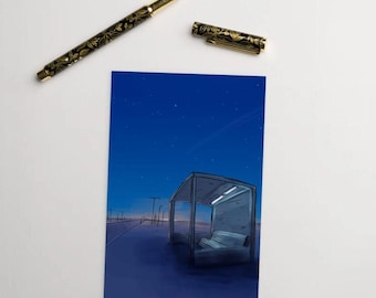 early morning postcard