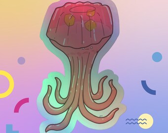 Jelly James Holographic Sticker