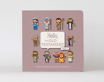 Old Testament Board Book for Kids, Vol 2 - Rhyming Bible Stories for Come Follow Me 2026, LDS Baby & Primary Gift
