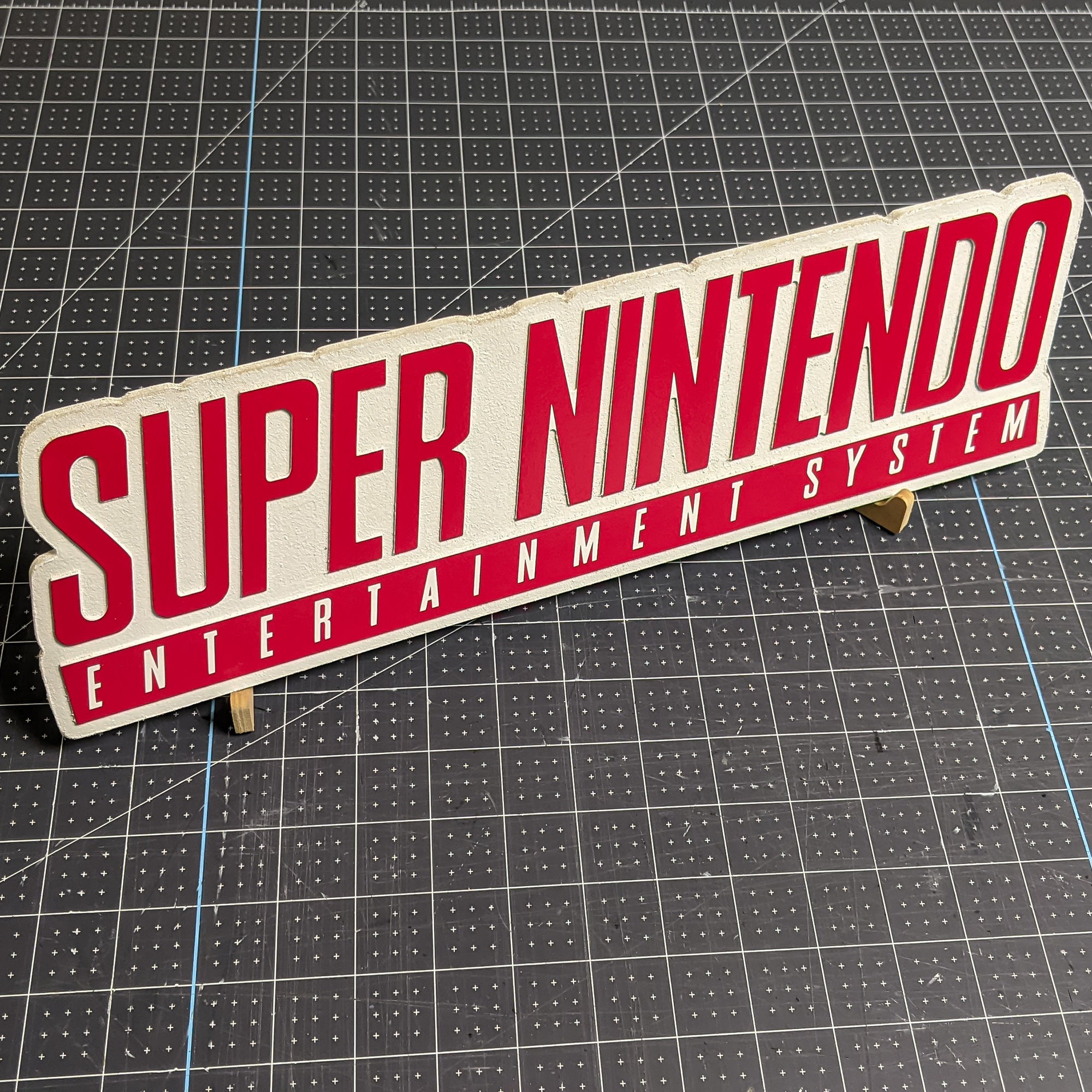Engraved Super Nintendo Logo Sign – SNES Wall Display - Etsy