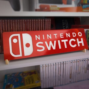 Large Engraved Wood Nintendo Logo Video Game Wall Art Sign – Retro Gaming Decor – Collector’s Display Piece