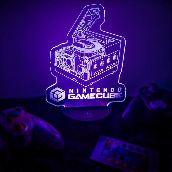 Engraved Gamecube LED Sign – Nintendo Edge-lit Console Display - Etsy