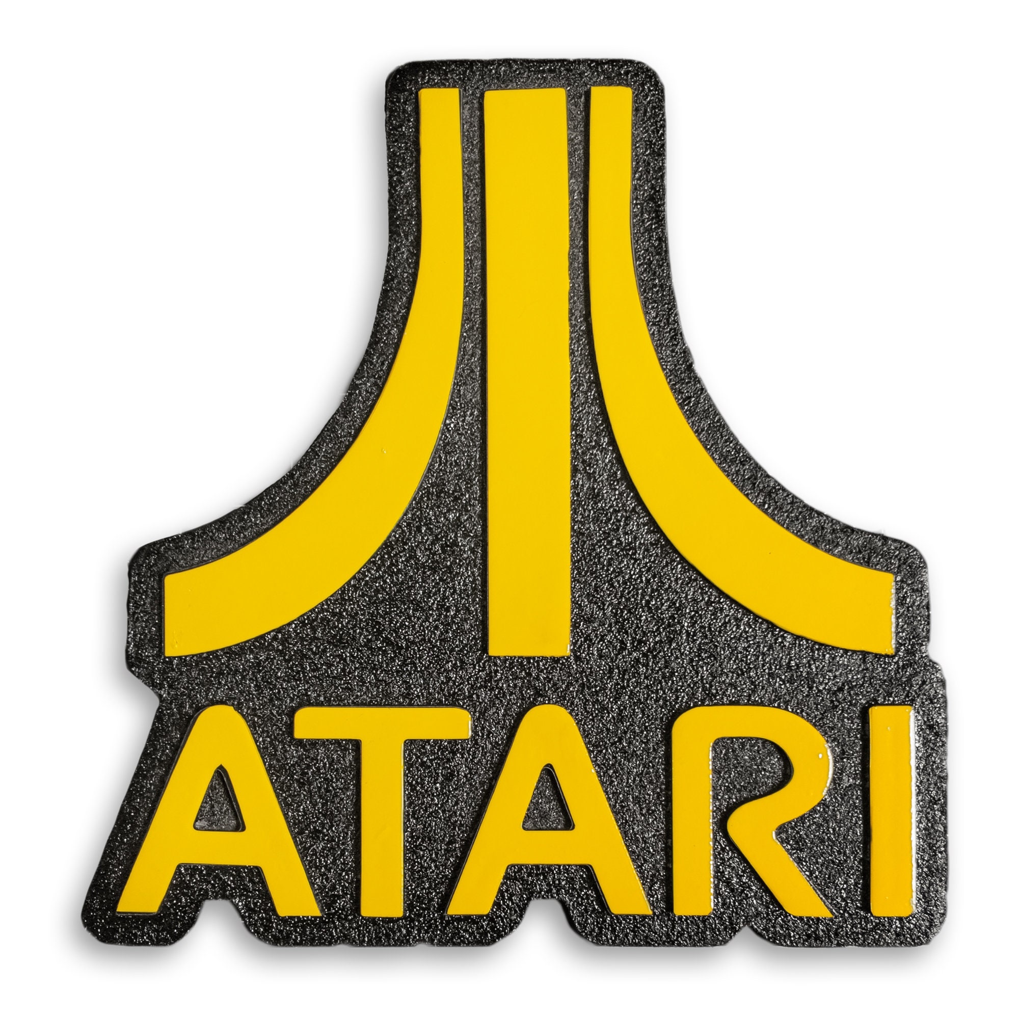 Engraved Atari Logo Sign – Retro Gaming Wall Display - Etsy