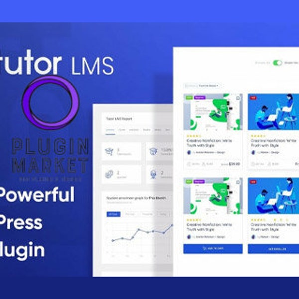 Tutor LMS Pro + Tutor LMS Certificate Pro GPL - Activation et mises à jour à vie