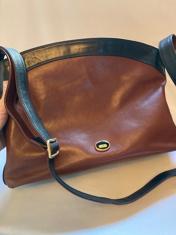 1990s EuroVintage - Italian Leather Bag Vintage 90s LUBE Soft 