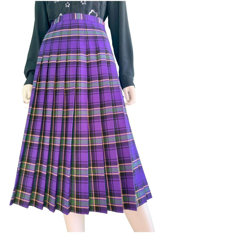 Parson Pleated Skirt - Oak Park Plaid