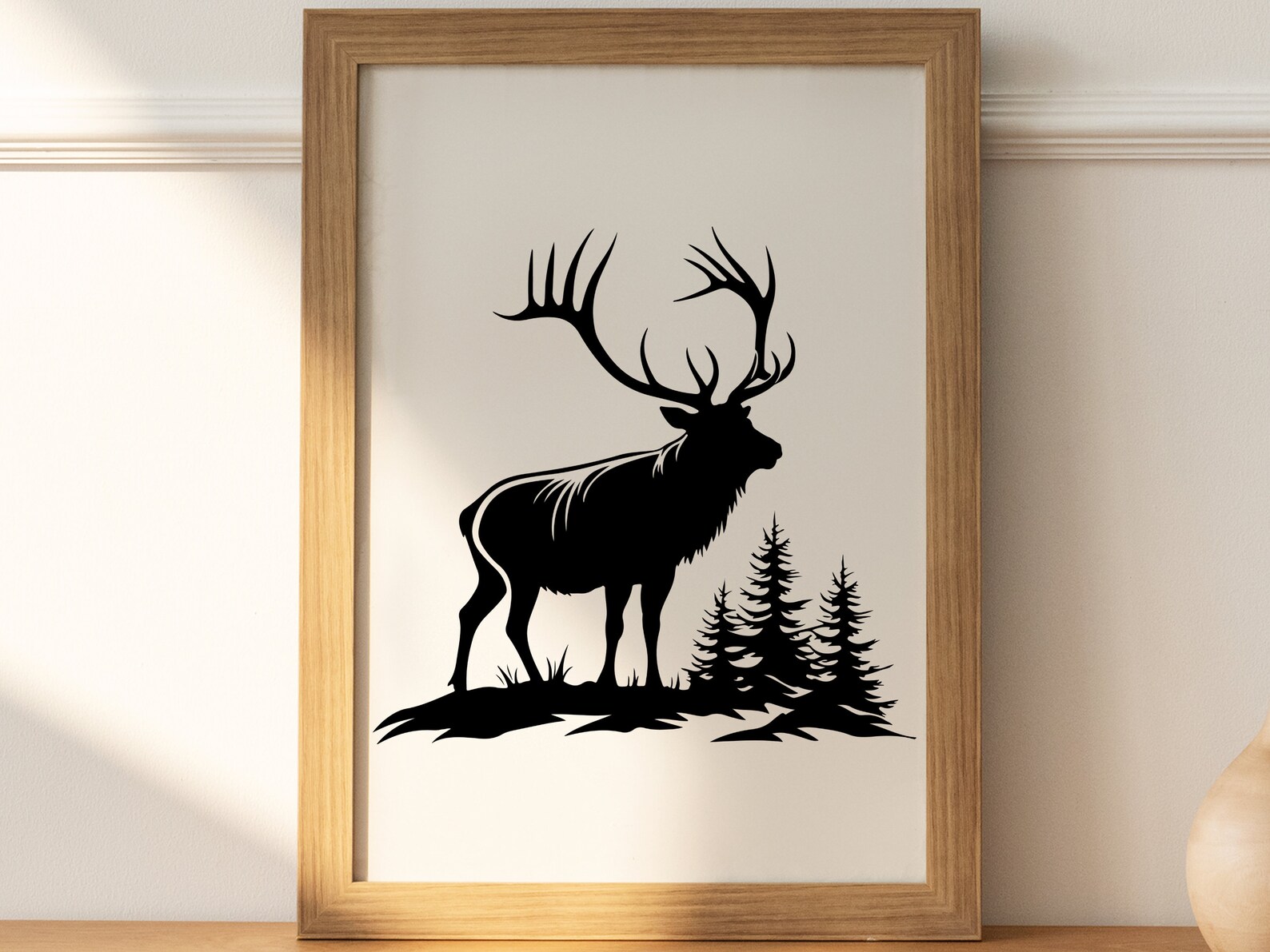 SVG Elk Silhouette Elk Vector File Elk Head Vector Elk Head Png Elk