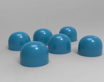 Set di 6 blocchi per cappelli Fedora Open Crown, comprese le misure 55,56,57,58,59,60 cm