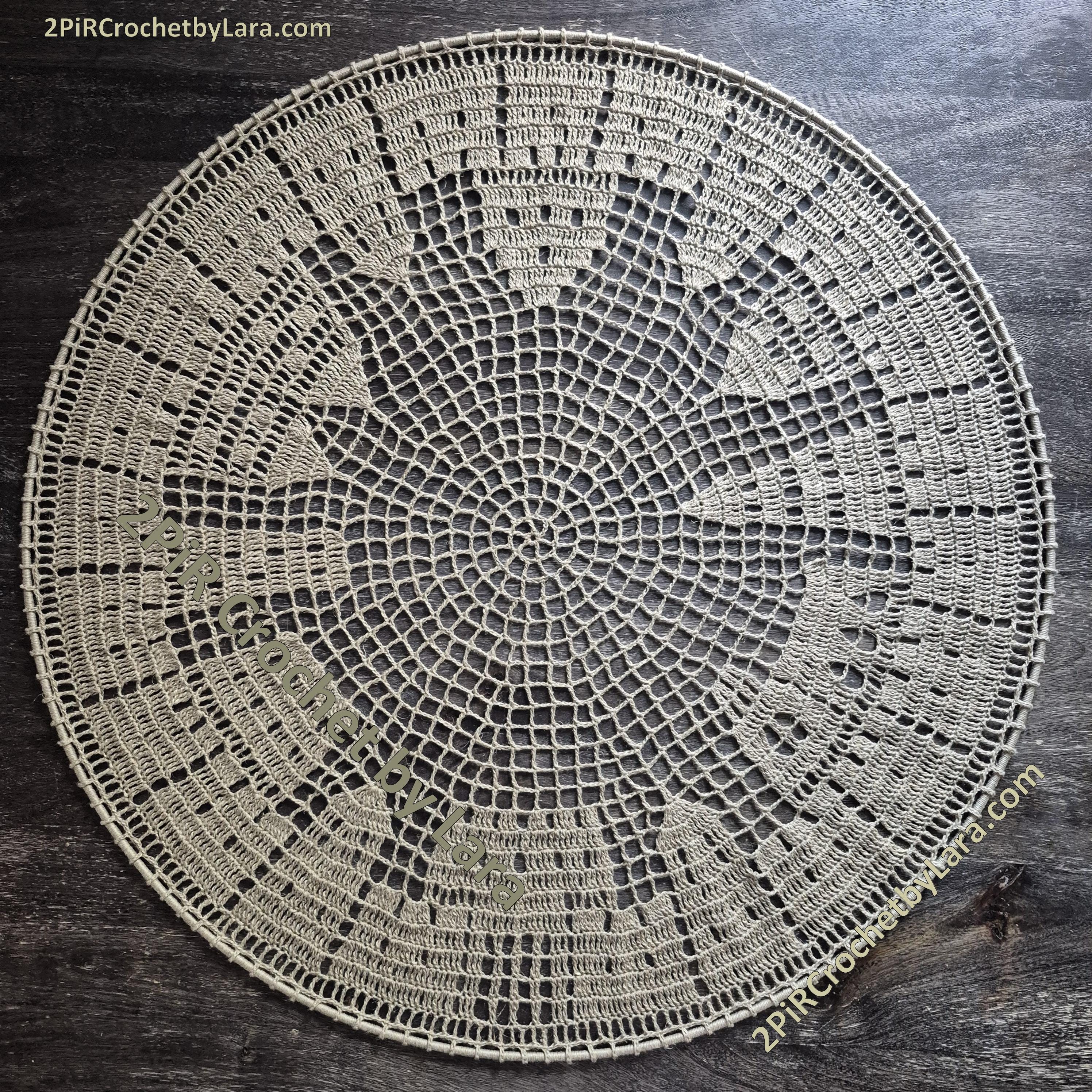 13 Crochet Diagram Patterns with Shawls, Doilies, and Mandalas 1 Crochet Mandala Diagram + Videos