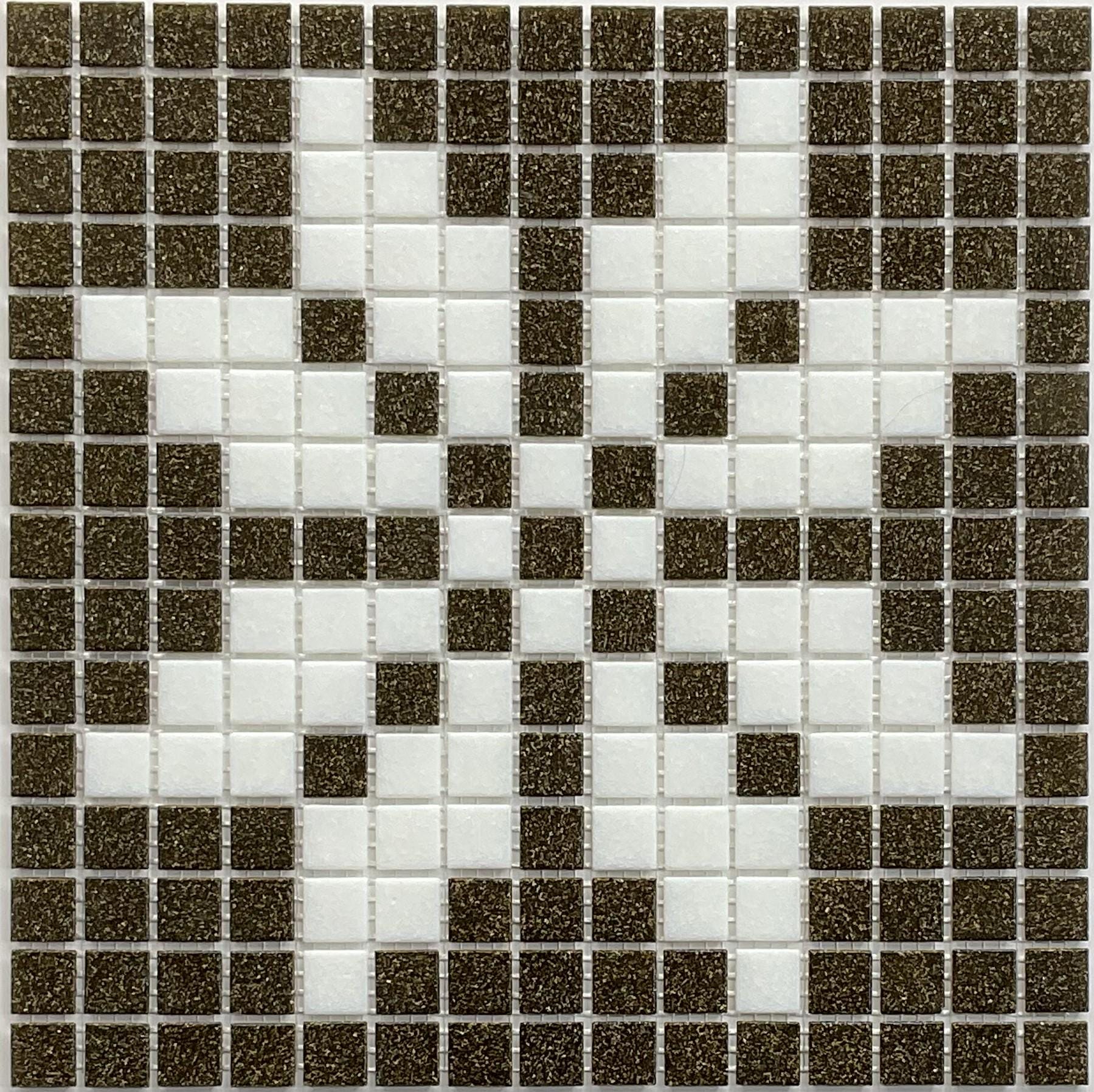 White Snowflake Mosaic Tile – Timeless Nordic Classic for Rustic Kitchen, Bathroom, or Cozy Cabin Decor