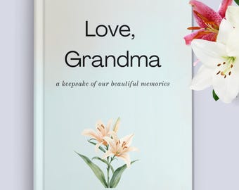 Grandma Memory Book | Guided Journal for Cherished Family Stories