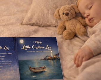 Personalized Baby Book Gift | Custom Name Keepsake | Baby Shower Gift for Grandparents | Newborn Keepsake Book | new baby Gift