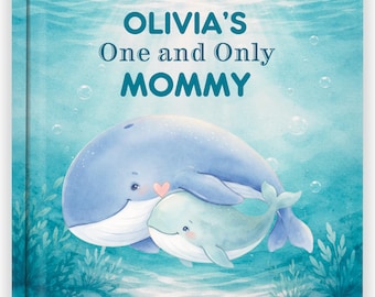 Personalized First Mother’s Day Book for Mom | Mother’s Day Gift | New Mom Keepsake Gift | First Time Mom Gift from Baby