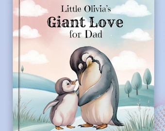Personalized Father's Day Storybook Gift: Little Olivia's Giant Love for Dad-Bundle