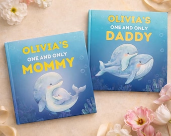 Personalized First Mother’s Day Gift | Custom Father's Day Storybook | Keepsake Bundle | Gift from Kid