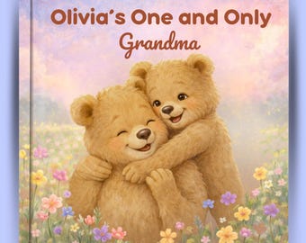 Personalized Grandma Storybook | Custom Nana Gift from Grandchildren | for Mothers Day