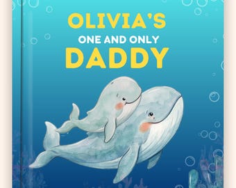 First Fathers Day Gift From Baby | Personalized Book for Dad | New Dad Gift | Gift From Baby to Dad | First Time Dad Gift