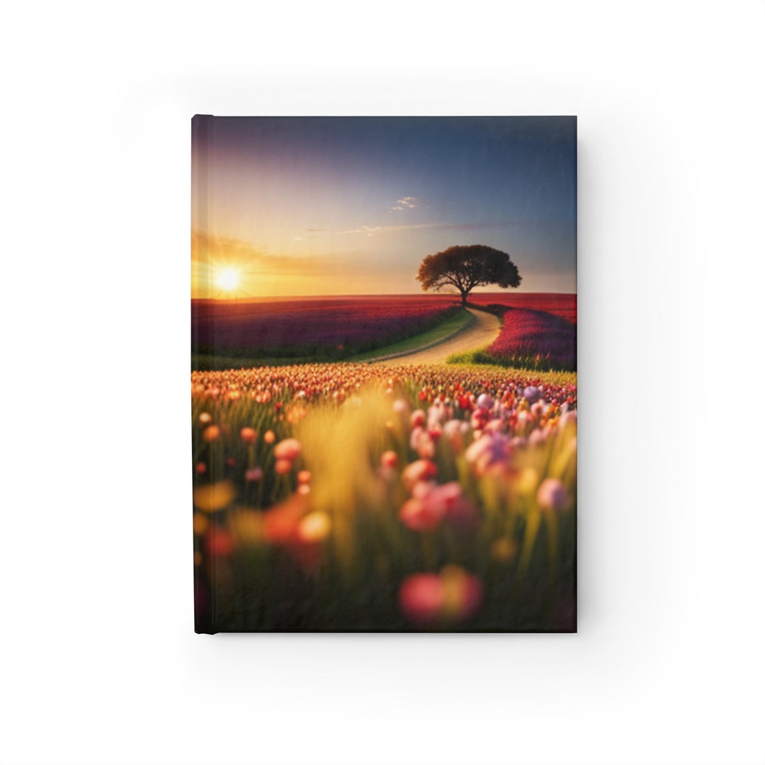 Rural Line Note Book Journal Ruled Line Notebook, Custom Journal, Hardcover Journal, Gift ...