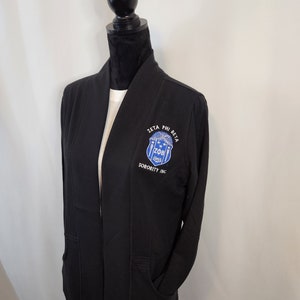 Zeta Phi Beta Ladies Cardigan image 1