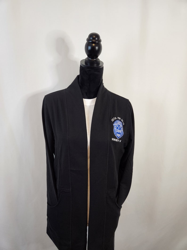 Zeta Phi Beta Ladies Cardigan image 4