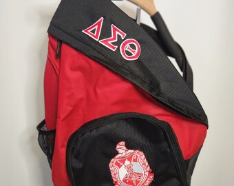 Delta Sigma Theta Crossbody Bag For sports or travel, Free Shipping