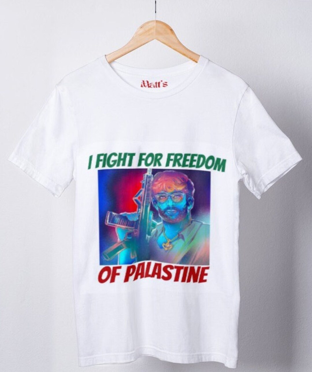 Pro-palestine T-shirt, Freedom Socialist Communist Anti-zionism Gift