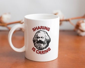 Taza divertida de Karl Marx - Idea presente marxista - Regalo de sociología - Regalo de filosofía - Esto no es Santa