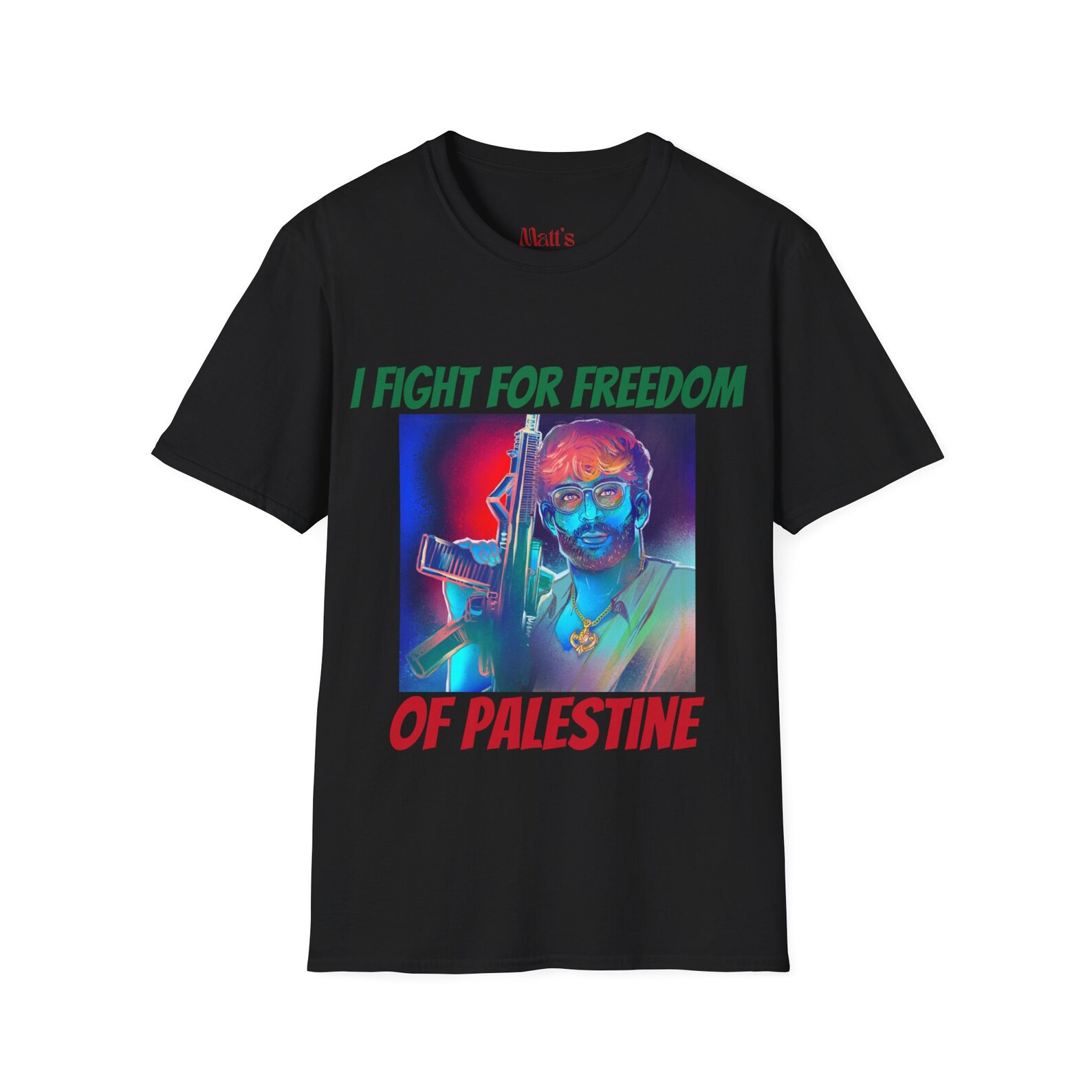 Pro-palestine T-shirt, Freedom Socialist Communist Anti-zionism Gift