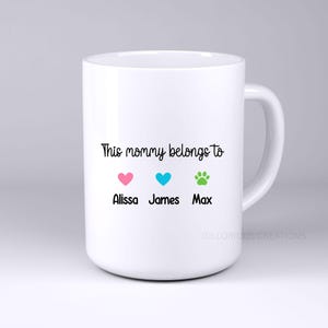 Personalized Gift For Mom, Mum, Mommy, Mother&#39;s Day Gift For Mom, Mug for Mom, Personalized Gift for Her, Birthday Gift for Her