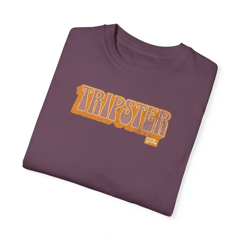 PEREGRINE TRIPSTER }}} Cooles Garment-Dyed T-shirt, Shirt für Reisende, Entdecker, Nomaden, Wanderer Bild 8