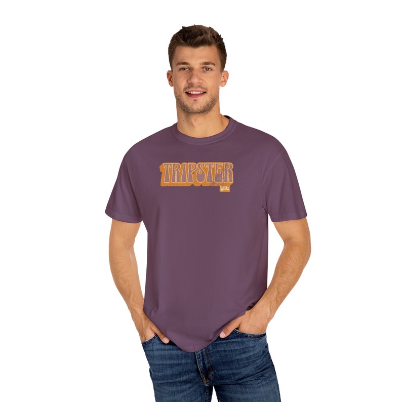 PEREGRINE TRIPSTER }}} Cooles Garment-Dyed T-shirt, Shirt für Reisende, Entdecker, Nomaden, Wanderer Bild 9