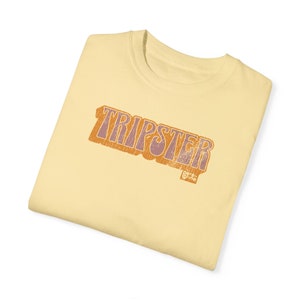 PEREGRINE TRIPSTER }}} Cooles Garment-Dyed T-shirt, Shirt für Reisende, Entdecker, Nomaden, Wanderer Bild 5
