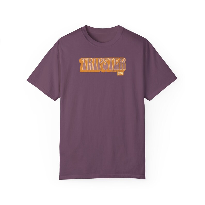 PEREGRINE TRIPSTER }}} Cooles Garment-Dyed T-shirt, Shirt für Reisende, Entdecker, Nomaden, Wanderer Bild 2