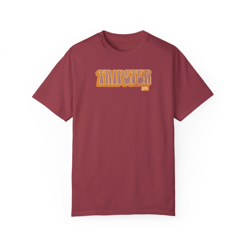 PEREGRINE TRIPSTER }}} Cooles Garment-Dyed T-shirt, Shirt für Reisende, Entdecker, Nomaden, Wanderer Bild 3