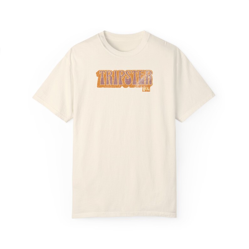 PEREGRINE TRIPSTER }}} Cooles Garment-Dyed T-shirt, Shirt für Reisende, Entdecker, Nomaden, Wanderer Bild 4