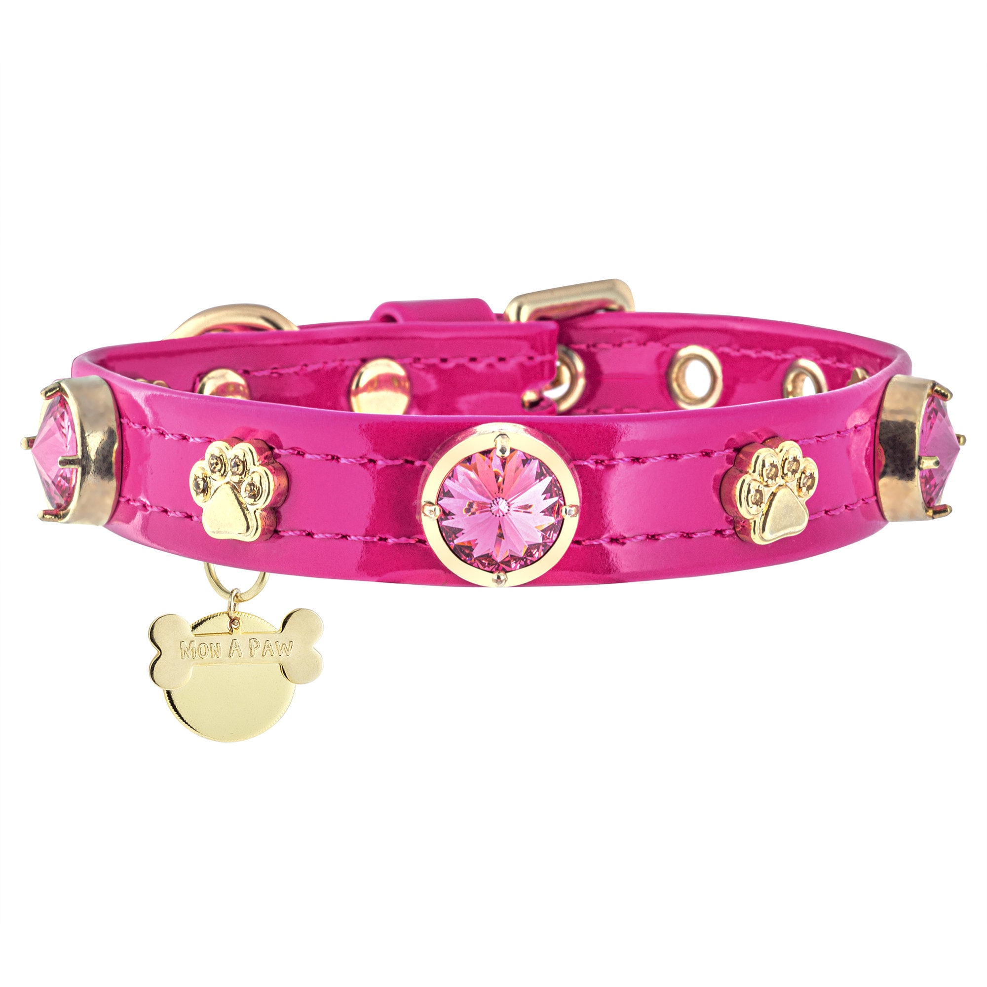 Dog collars with swarovski crystals online