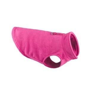 Ultra-Soft Cozy Winter Fleece Dog Jacket - Snug-fit & Fashionable for Small Dogs, Warm Comfortable Pet Clothing, Winter Fleece - Pink