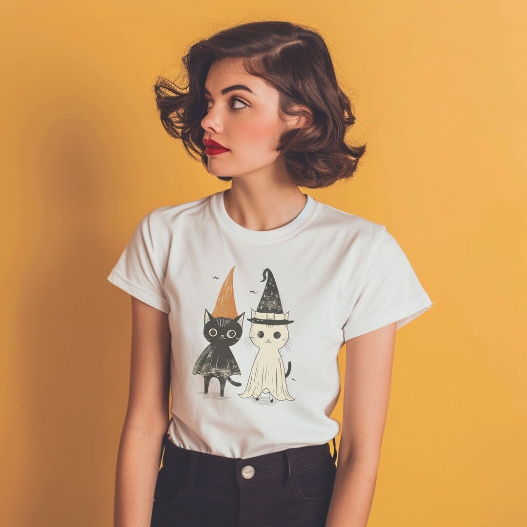 HYSTERIC WOMAN CAT LS RAGLAN TEE WHITE main image 1
