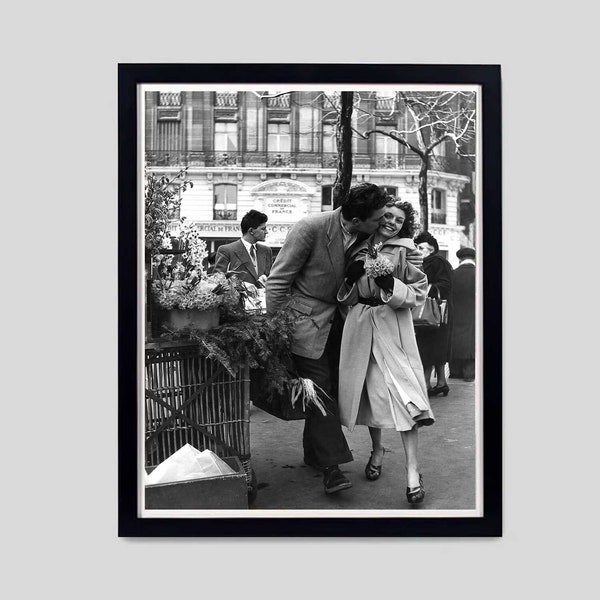 Robert Doisneau Lovers Leeks 1950 Print, Digital Download