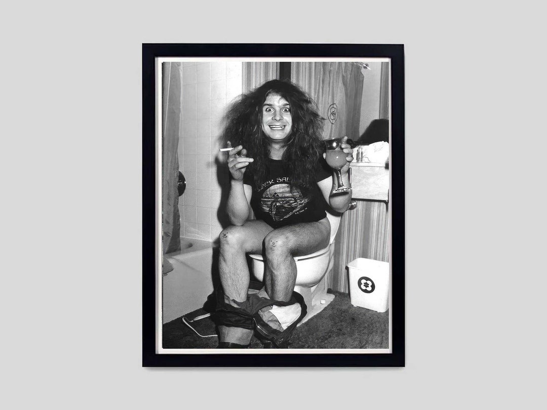 ozzy osbourne bathroom photo