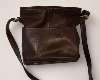 バッグ Old Coach Leather ShoulderBag Brown 4153 Vintage Coach 90s Bleeker #4153 Bucket Bag - Vintage Coach