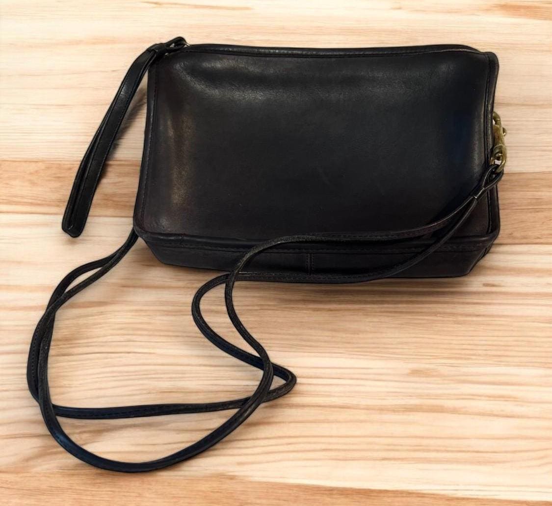 Rare Vintage Coach 9416 Soho Suede Shoulder Bag Crossbody
