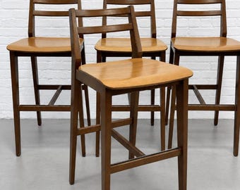 West Elm Bar Stools, c. 2022 - Sold Individually, 8 Available