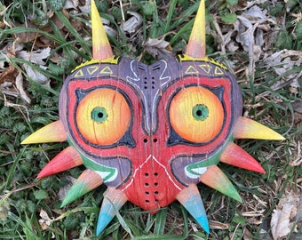 The Legend Of Zelda Majora’s Mask hand painted 3d printed replica.