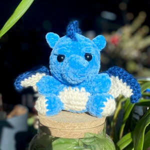 Crochet Cute Dragon Plushie