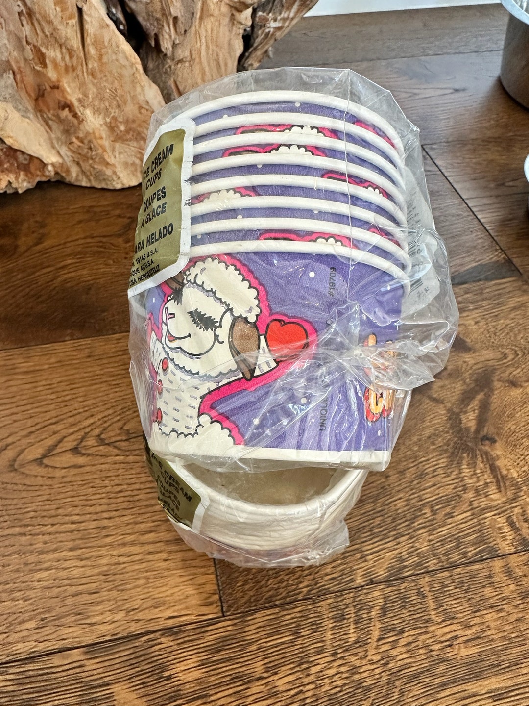 Vintage Lamb Chop Ice Cream Cups set of 24 - Etsy