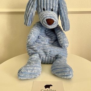 Jellycat Blue Cordy Roy Dog - Etsy