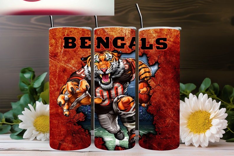 Henry The Bengal Cat - 20oz Skinny Tumbler