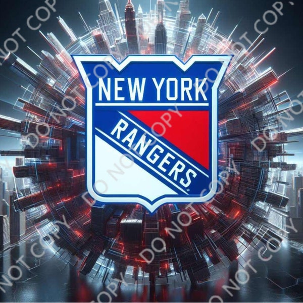 New York Ranger PNG Tumbler Wrap