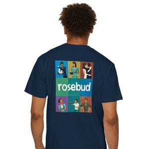 Rosebud Sim Gamer T-shirt | Comfort Colors Gaming Tee | Throwback Funny PC Games Gift